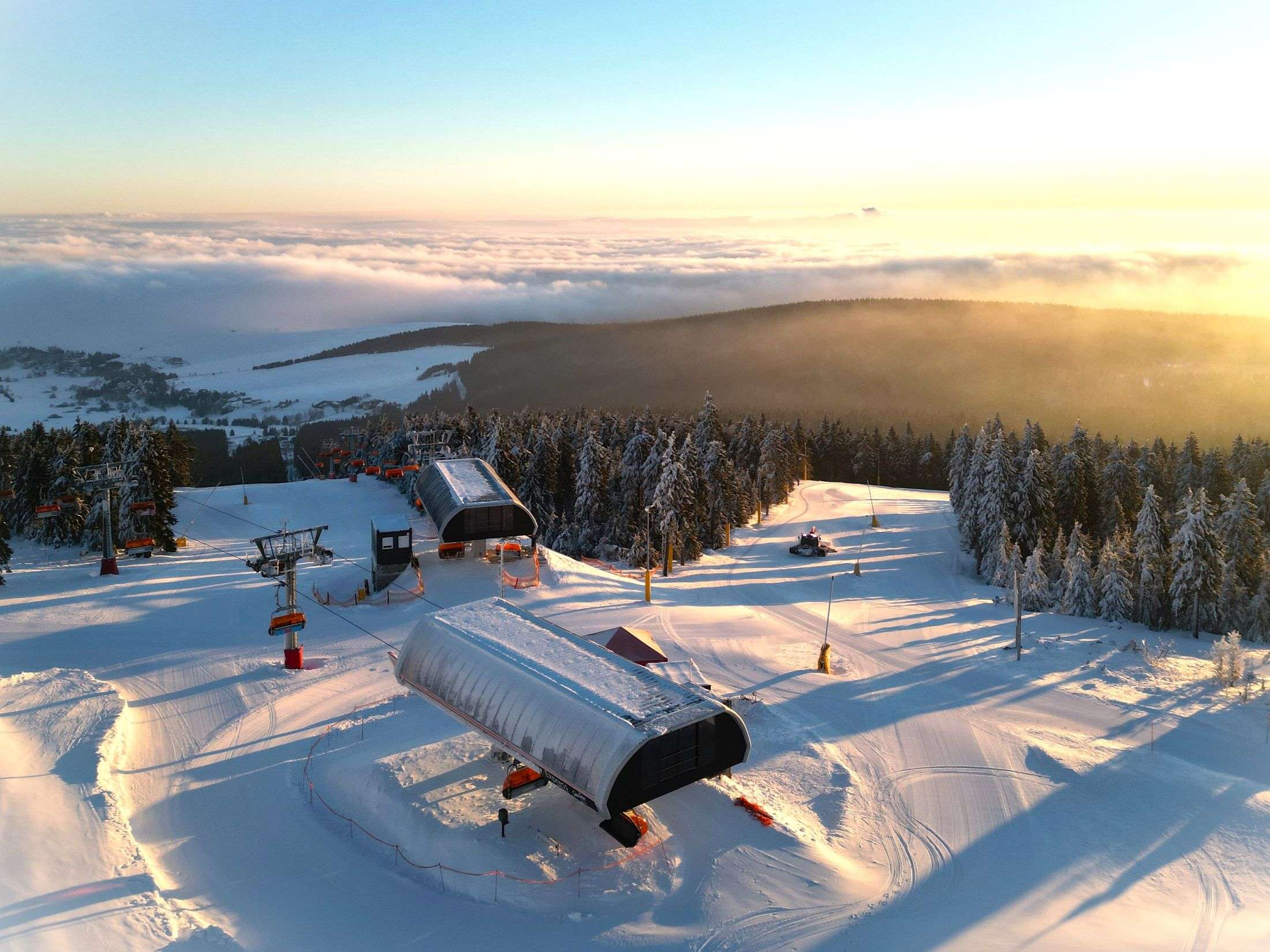 Skiareál Klínovec (Krušné hory)