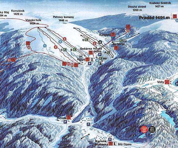 Ski areál Praděd (Ovčárna)