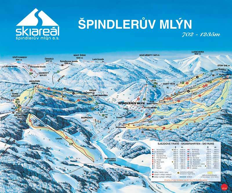 Skiareál Špindlerův Mlýn (Krkonoše)