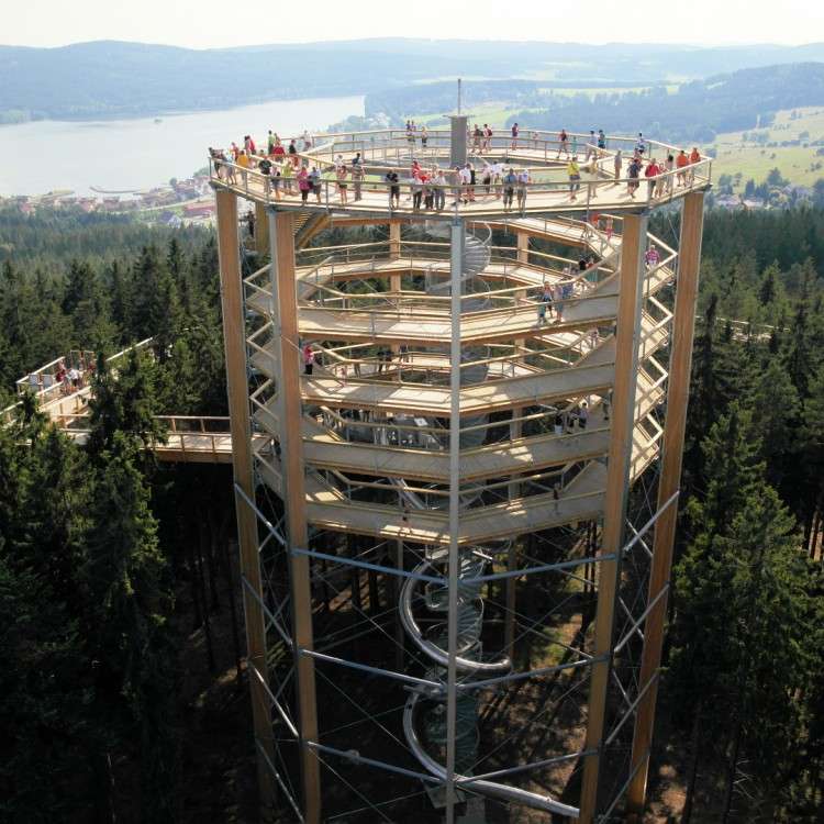 Stezka korunami stromů Lipno