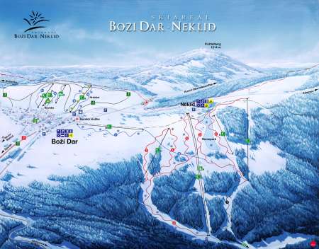 Ski areál Neklid (Boží Dar)