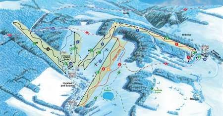 Ski areál Kraličák (Stříbrnice / Hynčice pod Sušinou)