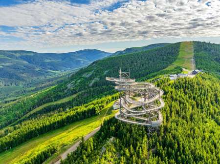 Stezka v oblacích Dolní Morava