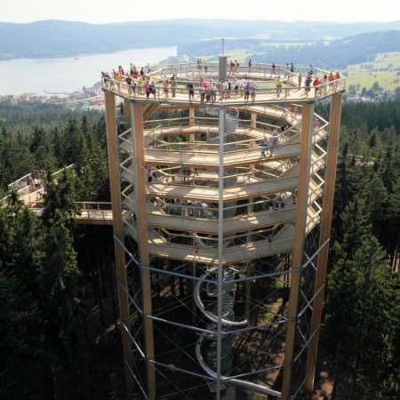Stezka korunami stromů Lipno
