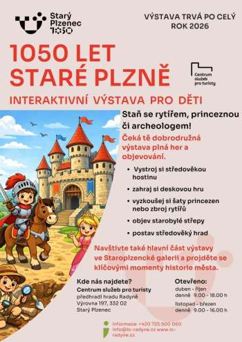 1050 let Staré Plzně – interaktivní výstava pro děti