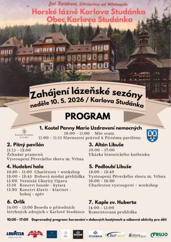 Zahájení lázeňské sezony - Karlova Studánka